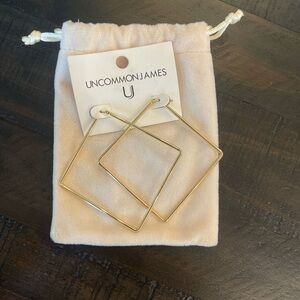 NWT UNCOMMON JAMES Large Girl Boss Earrings